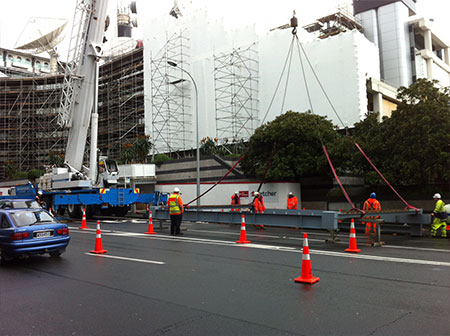 TVNZ Refurbishment Roadside